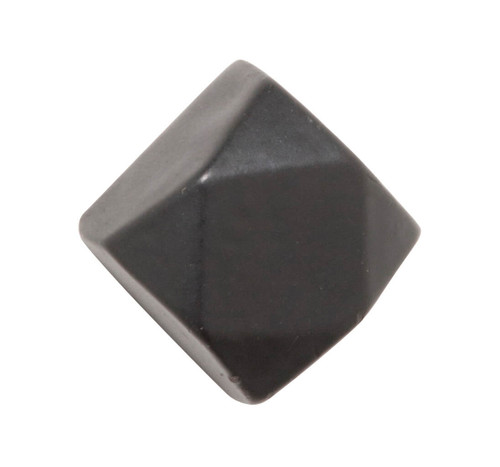 Tradco Iron Door Stud - 19mm - Matte Black