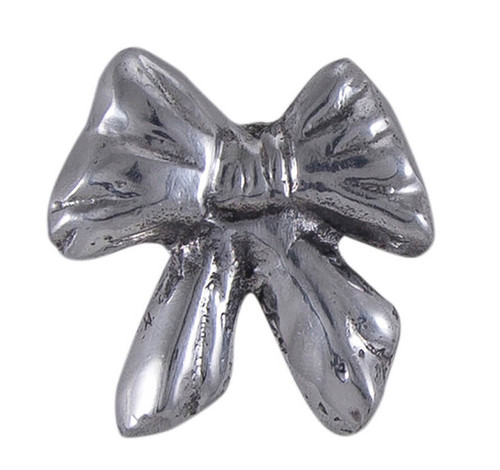 Bow Shaped Cupboard Knob - 50 x 43mm - Aluminium