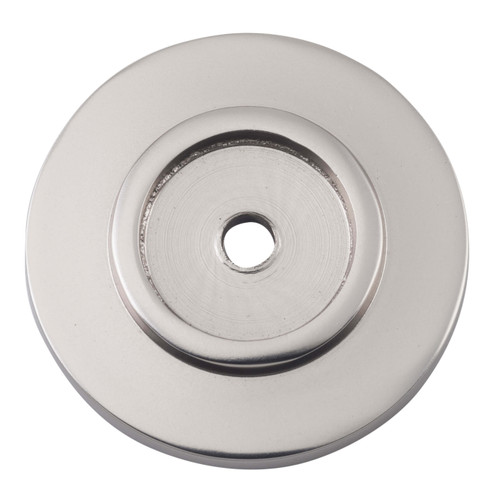 Tradco Cabinet Knob Backplate - Satin Nickel