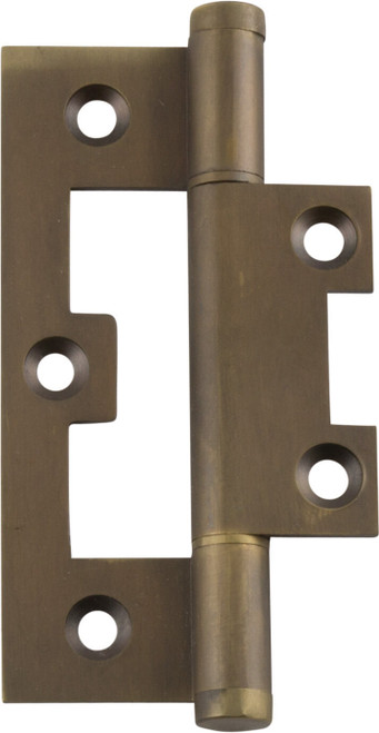 Tradco Hirline Hinge - 89 x 35mm - Antique Brass