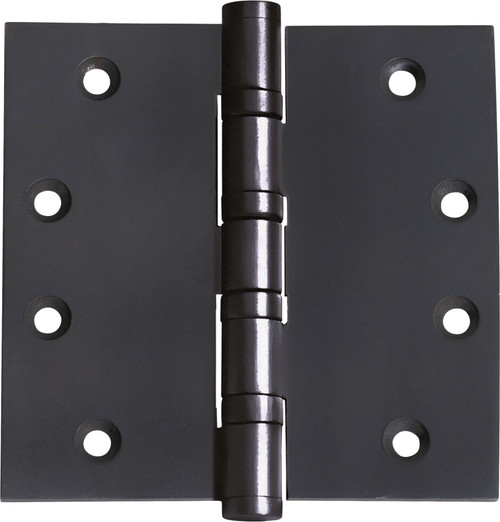 Tradco Ball Bearing Hinge - 100 x 100mm - Matte Black