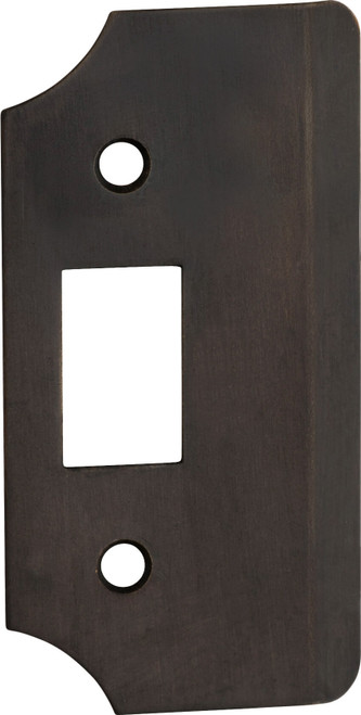 Tradco Extended Striker Plate to Suit Rebate Kit - 88 x 45mm - Antique Brass