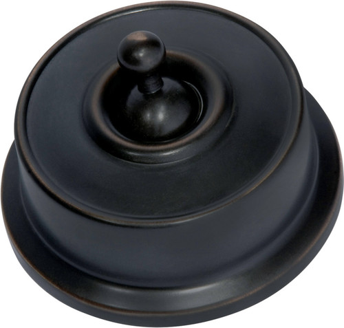 Tradco Federation Toggle Light Switch - 62mm - Antique Copper