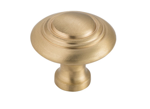 Tradco Domed Cabinet Knob - 38mm - Satin Brass