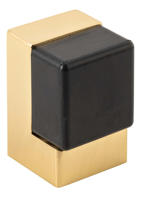 Iver Square Concealed Fix Floor Mounted Door Stop - 50 x 32mm - Polished Brass Iver Square Concealed Fix Floor Mounted Door Stop - 50 x 32mm - Polished Brass