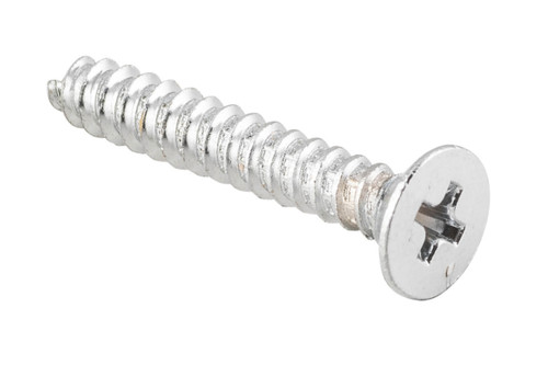 Tradco Phillips Countersunk Stainless Steel Wood Screws - Pack of 50 - 32mm x 10 Gauge - Chrome