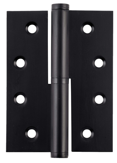 Iver Lift Off Hinge - Right Hand - 100 x 75mm - Matte Black