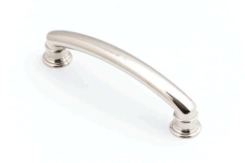 Castella Decade Fluted Cabinet Pull Handle - 102mm - Polished Nickel