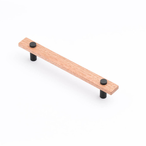 Castella Tasmanian Oak Madera Cabinet Pull Handle - Matte Black