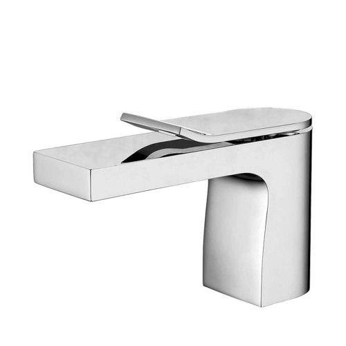 Fienza Lincoln Medium Basin Mixer Tap - Fixed Spout - Chrome