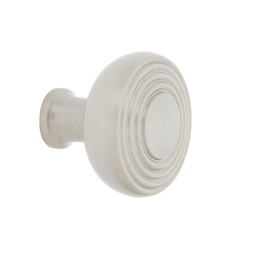 Nostalgic Art Deco Cabinet Knob - 35mm - Satin Nickel