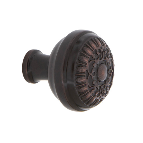 Nostalgic Neo Classical Egg & Dart Cabinet Knob - 35mm - Timeless Bronze