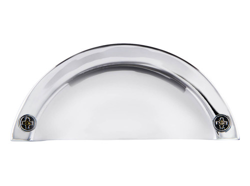 Nostalgic Shaker Drawer Pull Handle - 89mm - Chrome