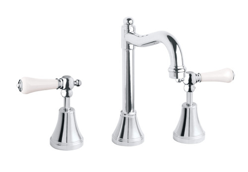 Bastow Georgian English Outlet Basin Tap - Swivel Spout