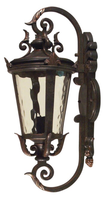 Lighting Inspirations Albany Outdoor Wall Light - Antique Bronze