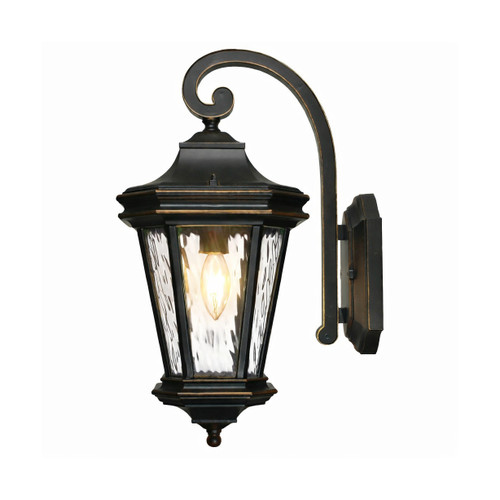 Lighting Inspirations Tilburn Outdoor Wall Light - Medium - Antique Bronze