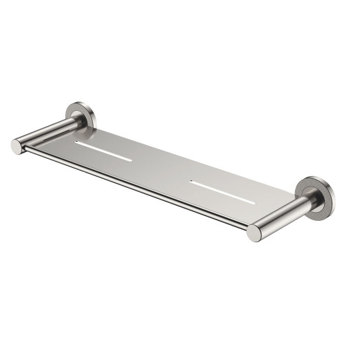 Fienza Axle Shower Shelf - 450 x 128mm - Brushed Nickel