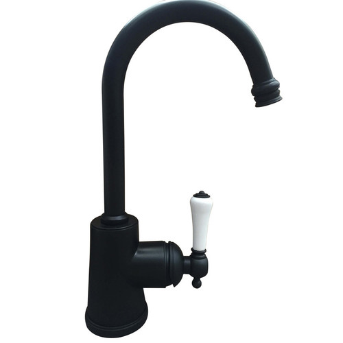 Bastow Georgian Gooseneck Kitchen Mixer Tap - 140mm - Swivel Spout