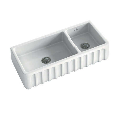 Chambord Louis 1.5 Bowl Sink - 997 x 216 x 480mm - Gloss White