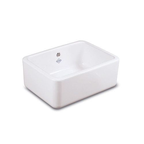 Shaws Classic Butler 600 Sink - 595 x 255 x 460mm - Gloss White