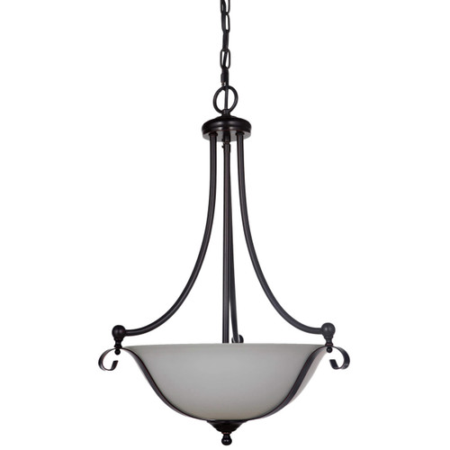 Lighting Inspirations Dallas Chain Pendant Light - 400mm - Bronze