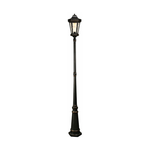 Lighting Inspirations Tilburn Outdoor Lamp Post Light - 2230 x 230mm - Antique Bronze
