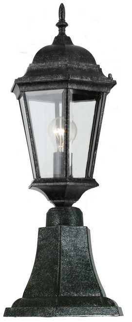 Lighting Inspirations Junction Pillar Mount Light - Antique Black