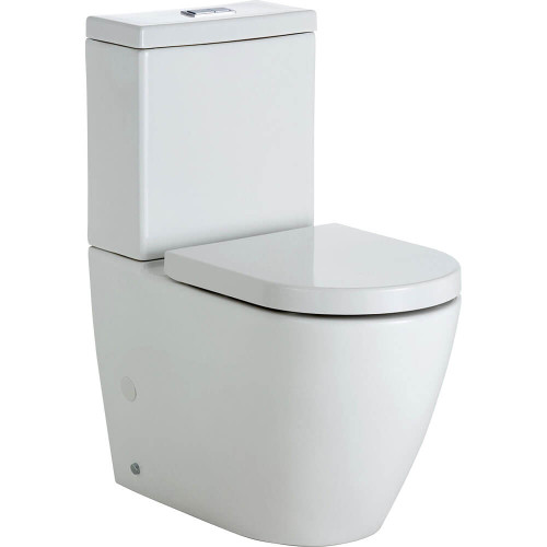 Fienza Empire Back To Wall Toilet Suite - Gloss White