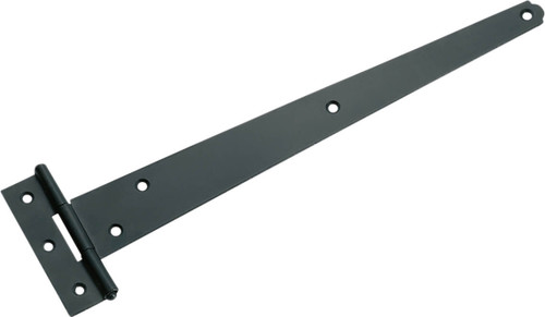 Tradco Iron Strap Cabinet Hinge - 300 x 93mm - Matte Black