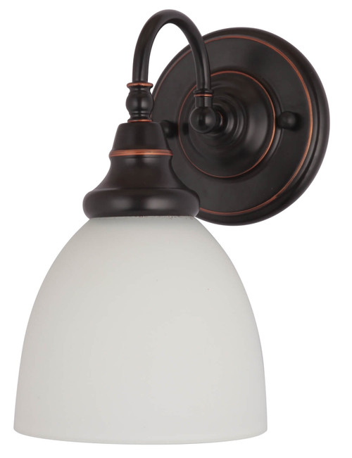 Lighting Inspirations Benson Indoor Wall Light - Down - Bronze