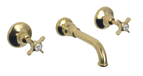 CB Ideal Heritage Wall Mounted Bath or Basin Tap - 165mm