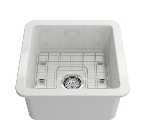 Turner Hastings Cuisine Inset Sink - 457 x 203 x 457mm - Gloss White