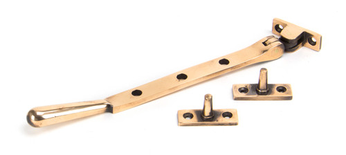From The Anvil Newbury Sill Mounted Casement Stay - Polished Bronze