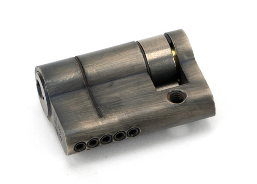 From The Anvil Half Single Cylinder - 5 Pin/45mm (35/10) - Pewter Patina