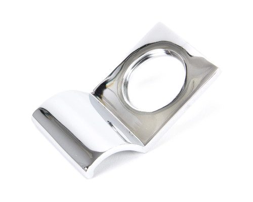 From The Anvil Pull Handle with Cylinder Hole - 81 x 50mm - Chrome