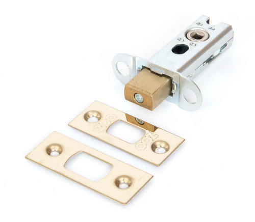 From The Anvil Privacy Latch - 44mm Backset - Polished Brass
