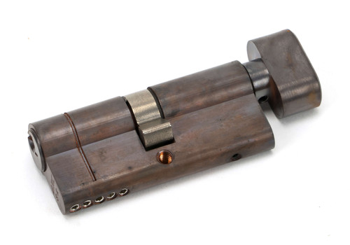 From The Anvil Euro Cylinder (C4) with Thumbturn - 5 Pin/70mm (35/35) - Aged Bronze