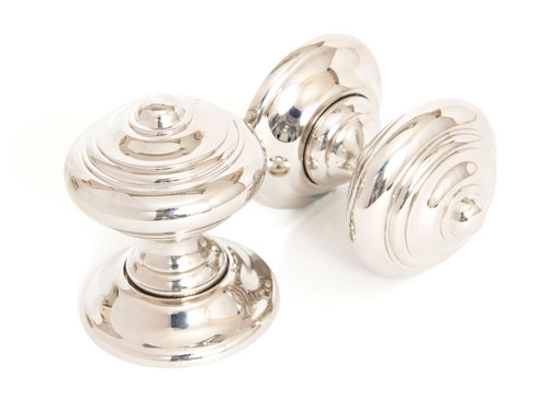 From The Anvil Elmore Door Knob - 58mm - Polished Nickel