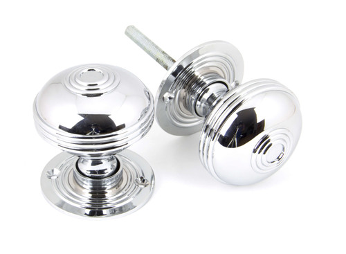 From The Anvil Prestbury Mortice Door Knob - 63mm - Chrome