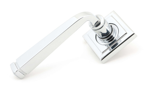 From The Anvil Avon Square Lever Door Handle - Square Rosette - 53mm - Chrome
