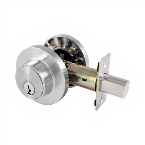 Gainsborough TradePro Cass Round Deadbolt - Bright Chrome