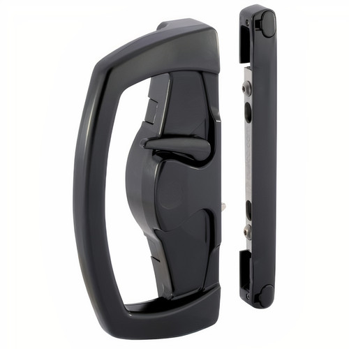 Gainsborough Yarra Ridge Sliding Patio Door Handle & Deadlock - Black