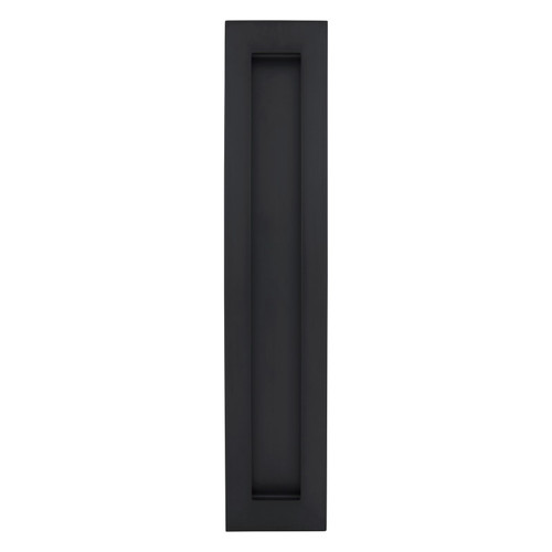 Gainsborough Rectangular Sliding Door Flush Pull - Matte Black