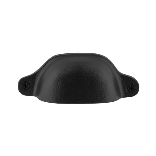 Ageless Iron Castle Drawer Pull Handle - 76mm - Black Iron