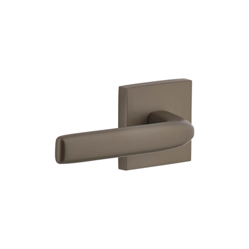 Viaggio Bella Lever Door Handle - Quadrato Rosette - 64mm - Titanium Grey