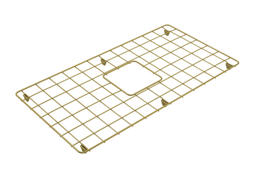 Turner Hastings Cuisine Sink Grid - 696 x 366mm - Brushed Brass