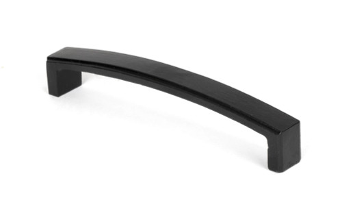 From The Anvil Ribbed Cabinet Pull Handle - Black
