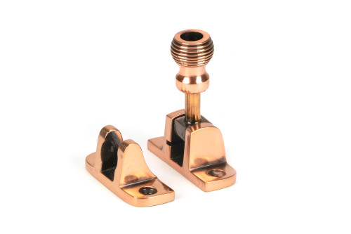 From The Anvil Beehive Brighton Sash Window Fastener - 55 x 21mm - Polished Bronze