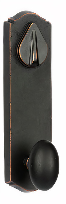 N2Lok Etna Medium Entance Door Knob - Venetian Bronze