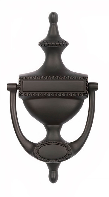N2Lok Georgian Door Knocker - Matte Black